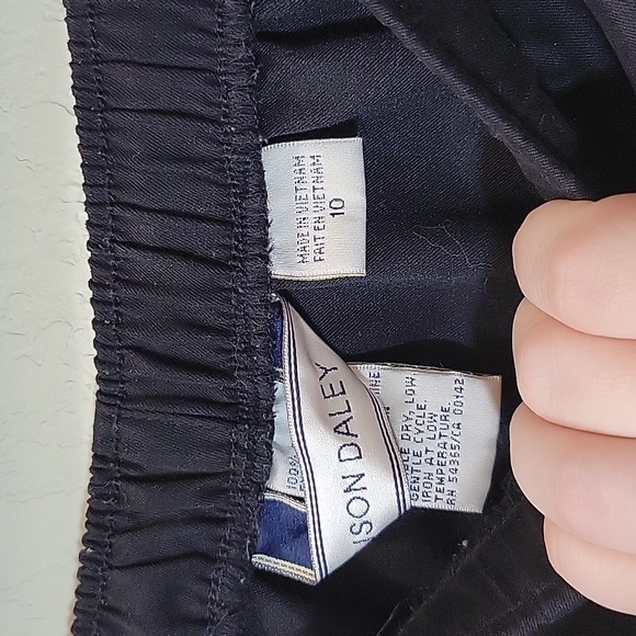 Gently Used Black Pants with Pockets - Picture 8 of 12